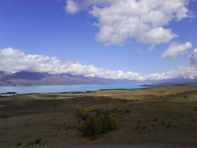 DSC00529.JPG - Lake Pukaki looking towards Aoraki Mt Cook