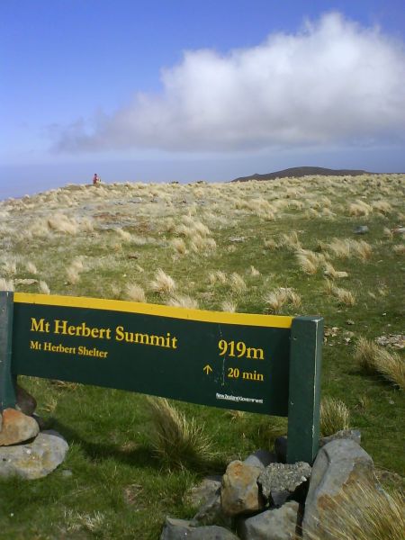 Mt Herbert Summit