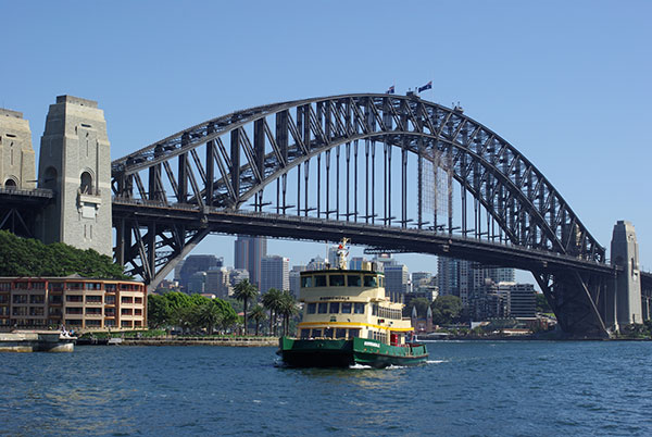 IMGP4658.jpg - The flags on the bridge were at half mast for the Pike River mine disaster back in NZ